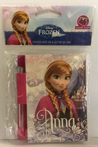 Disney Frozen Anna Sketch &amp; Sniff Note Pad &amp; Glitter Gel Pen   Sugar Plum Scent - £5.68 GBP