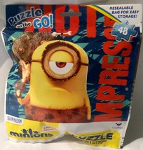 Disney Despicable Me MINION 48 Pieces Jigsaw Puzzle On The Go NEW Party Favor! - £3.09 GBP