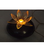 ANTIQUE SOVIET USSR RUSSIAN DECORATIVE NIGHT LAMP LILIJA FLOWER SHAPE BA... - $564.31 MXN