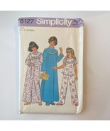 Simplicity 8127 Sewing Pattern Size Large Girls and Chubbies Pajama 1977... - £6.19 GBP