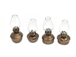 Antique Brass Table Oil Lamp 5&quot;&quot; - Set of 4 - €33,45 EUR