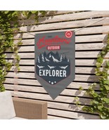 Outdoor Explorer Pennant Banner, Forest Nature Born to Climb Adventure H... - £38.03 GBP+