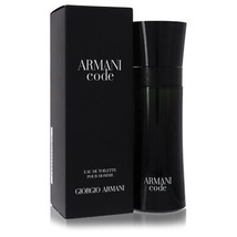 Armani Code by Giorgio Armani Eau De Toilette Spray Refillable 4.2 oz fo... - $101.71