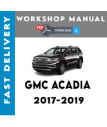 GMC ACADIA 2017-2019 FACTORY SERVICE REPAIR WORKSHOP MANUAL - €6,07 EUR