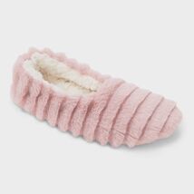 Auden Women's Ribbed Faux Plush Cozy Pull-On Slipper Socks Light Pink Si... - $217.73 MXN Auden Women's Ribbed Faux Plush Cozy Pull-On Slipper Socks Light Pink Si... - $217.73 MXN
