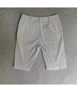 LAUREN RALPH LAUREN Short Womens 10 Pinstripe Active Bermuda Preppy Chin... - $18.50