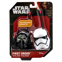 OFFICIAL Disney Star Wars Force Awakens Kylo Ren+Stormtrooper Walkie Talkie Set - £7.34 GBP