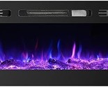Electric Fireplaces-60 Inch-Recessed And Wall Mounted Fireplace- Insert ... - $555.99