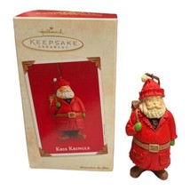 Vintage 2003 Hallmark Keepsake Ornament Kris Kringle Santa Claus - £6.39 GBP