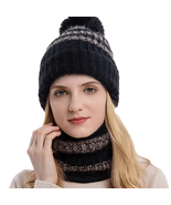 Pom Beanie and Scarf Set - $25.72 CAD