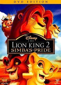 Disney The Lion King 2 DVD - Simba's Pride - Special Edition - $8.92