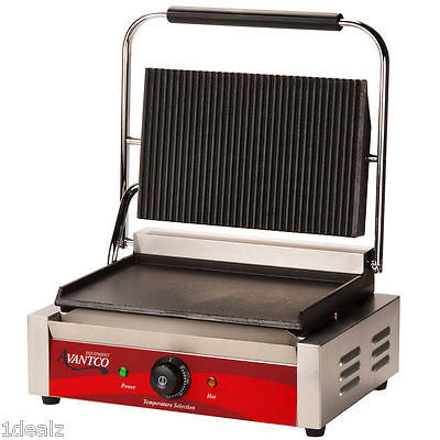 Avantco P75SG Grooved Top Commercial Panini Sandwich Grill with Rebate $10 - $744.23
