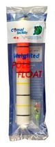 Comal Weighted Pole Slip Float, Orange, White and Yellow, Float is 8”, Q... - $9.95