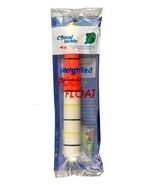 Comal Weighted Pole Slip Float, Orange, White and Yellow, Float is 8”, Q... - $9.95