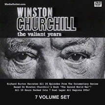Winston Churchill The Valiant Years &amp; DVD Set All 26 Shows - £62.86 GBP