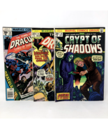 Vintage Crypt of Shadows 10 VF and Tomb of Dracula 14 VG, 56 - 1970s Comics - £28.21 GBP