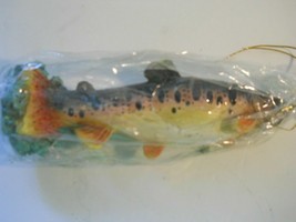 Two&#39;s Company Trout Decorative Candle Centerpiece Gift Wrapped #D - $17.81