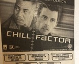 Chill Factor Vintage Tv Guide Print Ad Cuba Gooding Jr Skeet Ulrich TPA24 - £4.65 GBP