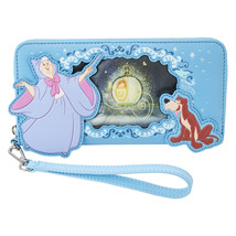 Cinderella Princess Lenticular Zip Around Wallet - £57.84 GBP