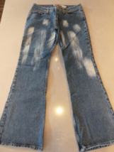 Paris Blues Jeans  Size 9 Blue Bootcut Mid Rise Pants w 32I 30.5R 8.5 ac... - $24.63