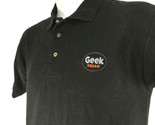 GEEK SQUAD Tech Employee Uniform Polo Shirt Black Size M Medium NEW - $25.49