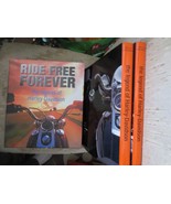 Ride Free Forever: The Legend of Harley-Davidson 2 Volumes Hardcover + s... - $9.49