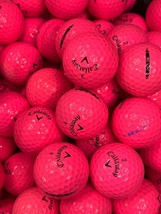 46 Mint Pink Callaway Reva Golf Balls - Free Shipping - Aaaaa - £54.11 GBP