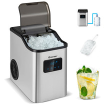 CountertopNuggetIceMaker60lbs/Day W/2 Ways Water Refill &amp; Self-Cleaning - £357.10 GBP