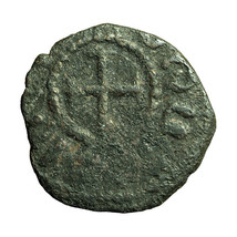 Cilician Armenia Medieval Coin Levon III 19mm King / Cross 04387 - £16.25 GBP