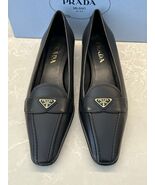New Prada Women’s Black Calfskin Pumps Size 9 $1200 - $990.00