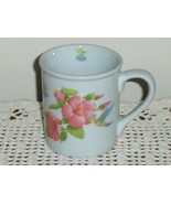Hummingbird Coffee Cup Tea Mug with Pink Flowers - £11.98 GBP