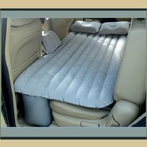 Gray Inflatable Backseat AirBed Mattress Fits Cars SUV &amp; Trucks w/ Air Pump  - £107.72 GBP