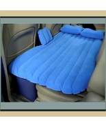 Blue Inflatable Backseat AirBed Mattress Fits Cars SUV &amp; Trucks w/ Air P... - £109.21 GBP