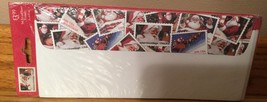 USPS Christmas Envelopes Vintage 1999 Christmas Stamp Collage Design In Package - $3.94