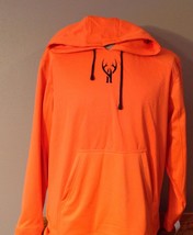 HUNTWORTH Blaze Orange Hooded Pullover Jacket,  Men&#39;s X LARGE New W/Tags - £19.62 GBP