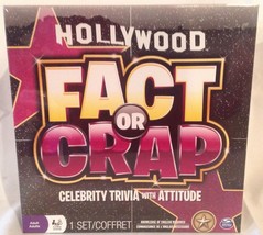 Hollywood Fact Or Crap Board Game NEW & Sealed - Celebrity Trivia W/ Attitude - $19.98