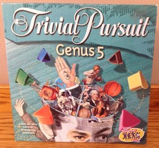 Trivial Pursuit Genus 5 Edition COMPLETE Great Party Game For Know It Alls! - $9.98