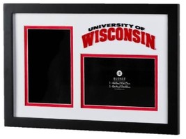 University of Wisconsin Wall Collage 2 Opening Photo Frame NEW  Great Gr... - £25.43 GBP