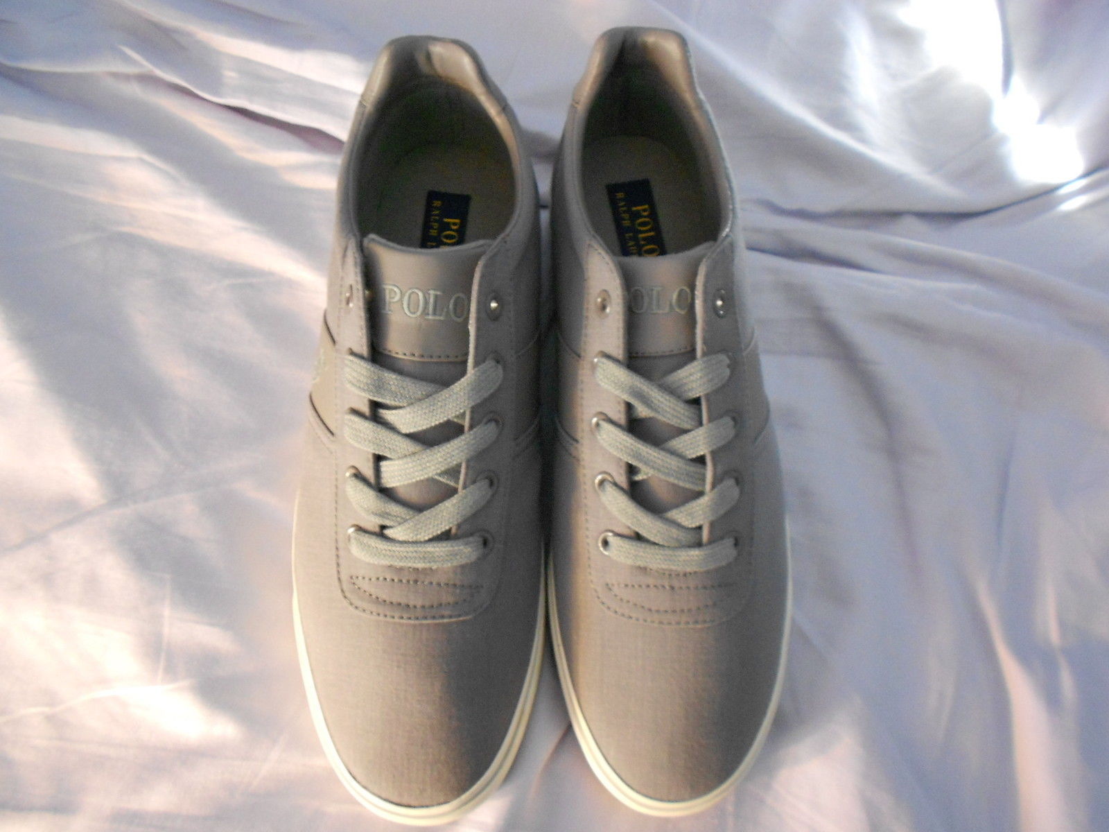 Primary image for Polo Ralph Lauren Grey Sneakers(Heather Ripstop)  Size: 11.5D  New in box