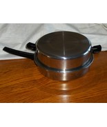VTG Youngsware Skillet Tri Clad Stainless Steel 11 inch Fry Pan with Lid  - £47.76 GBP