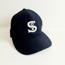 Vintage Chicago White Sox Sz 7 Hat Cap Cooperstown Collection Roman Made In Usa - £19.60 GBP