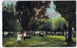 Ontario Postcard Toronto Island Park Picnic Grounds MacFarlane Early 1900s - £10.19 GBP