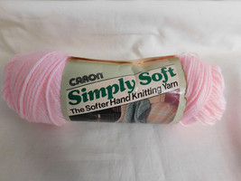 Caron Simply Soft  Soft Pink dye Lot 26532 - $3.99