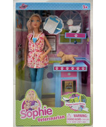 Lollipop Toys Sophie Career Series Veterinarian 12&quot; Doll Playset T/6175 New - $18.00