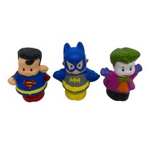 Fisher-Price Little People Batgirl Superman &amp; The Joker Set of 3 - £8.99 GBP