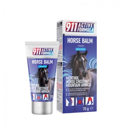 911 Active formula Horse Balm cooling gel, 70 g - $12.44