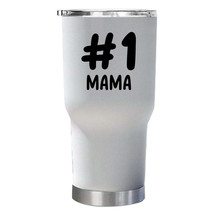 #1 Mama Tumbler 12oz With Lid Mother&#39;s Day Christmas Tumblers Gifts For Mom - £23.84 GBP