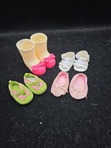 4 Pairs Doll Shoes Our Generation American Girl 18” Doll Boots Sneakers ... - $20.43 CAD