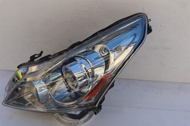 11-13 Infiniti G37 4DR SEDAN Xenon HID HeadLight Lamp Driver Left LH POLISHED image 4