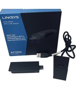 WiFi 5 Wireless USB 3.0 Adapter Up-To 1.2 Gbps AC1200 Dual-Band Linksys ... - $11.79